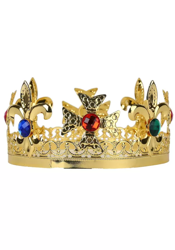 Cheap Metal King'S Crown Costume Jewelry