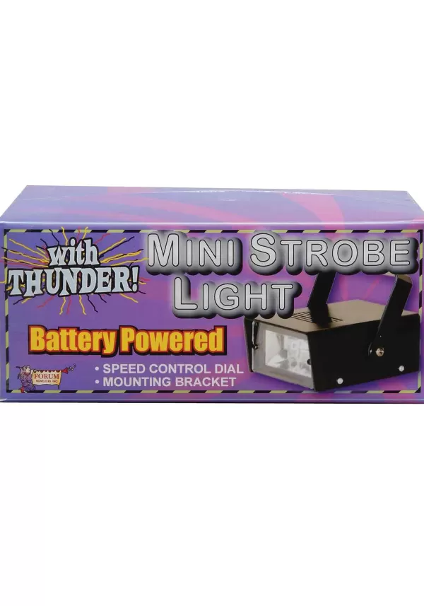 Clearance Mini Led Strobe Light With Thunder Halloween Lights