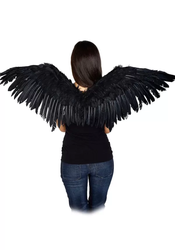 Best Sale Mocking Jay Wing 16X48" Black Wings