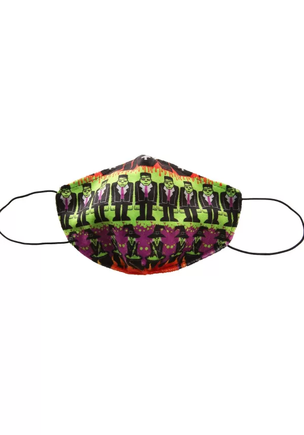 New Monsters Sublimated Face Mask For Adults Face Masks