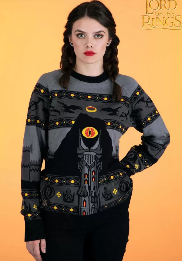Cheap Mordor Lord Of The Rings Adult Ugly Sweater Halloween Clothes