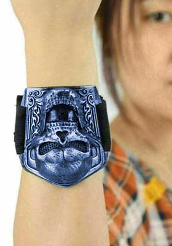 New Motion Activated Sonic Wave Wizard Gauntlet Costume Jewelry
