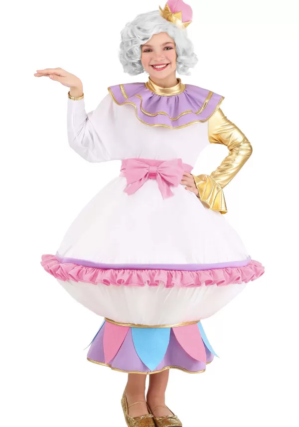 New Mrs. Potts Costume For Kids From Disney'S Beauty And The Beast Girl Costumes
