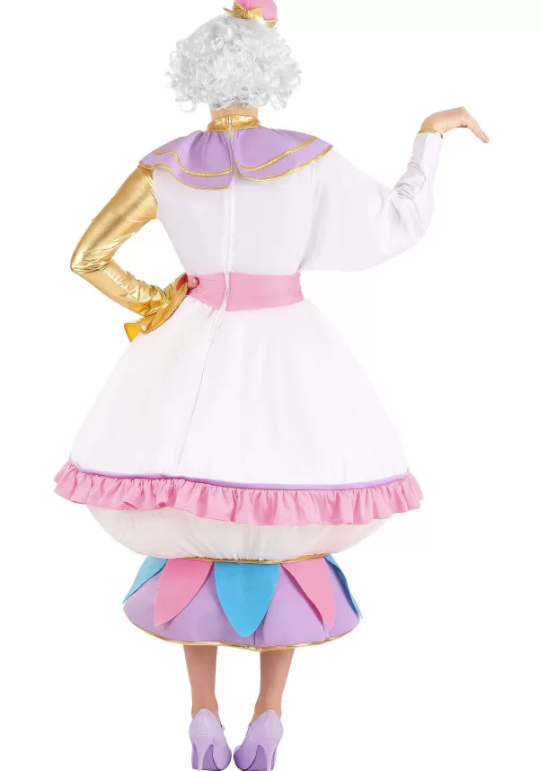 New Mrs. Potts Costume For Women From Disney'S Beauty And The Beast Women'S Costumes