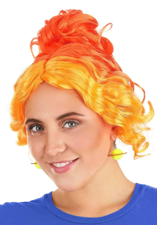 Cheap Ms. Frizzle Magic School Bus Earrings Costume Jewelry