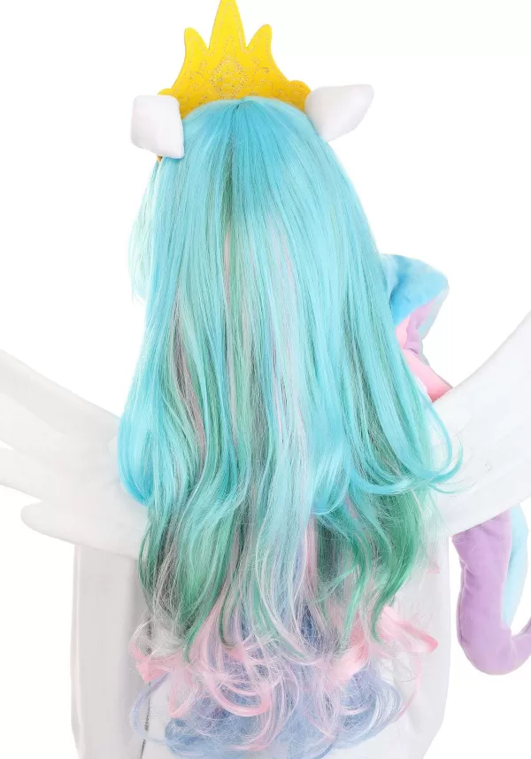Shop My Little Pony Princess Celestia Wig For Girls Wigs