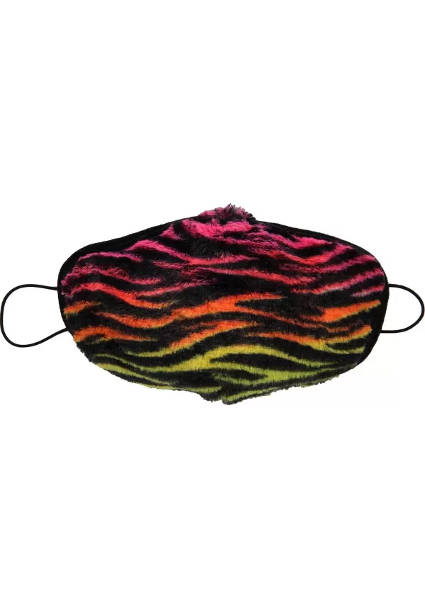 Flash Sale Neon Tiger Face Mask Face Masks
