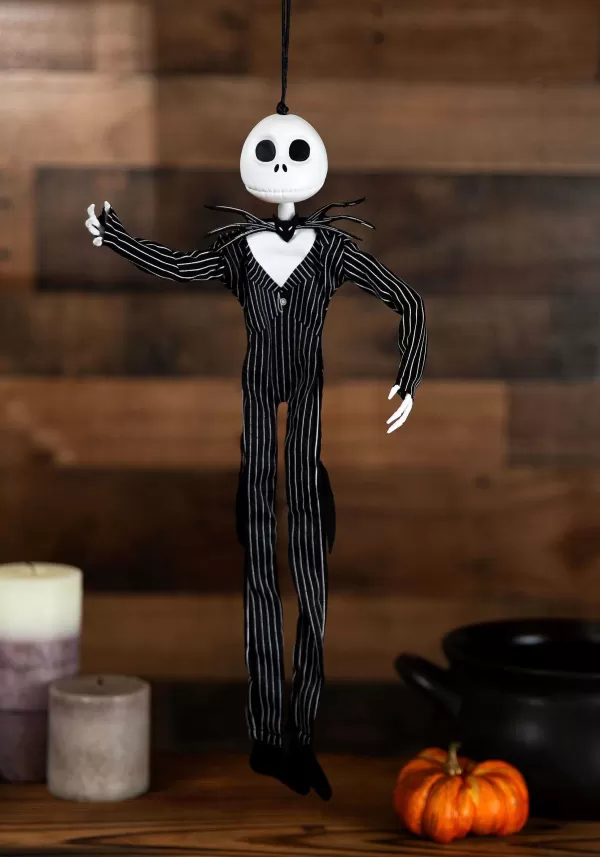 Best Sale Nightmare Before Christmas 17.5" Hanging Jack Skellington Halloween Decoration Christmas Decorations
