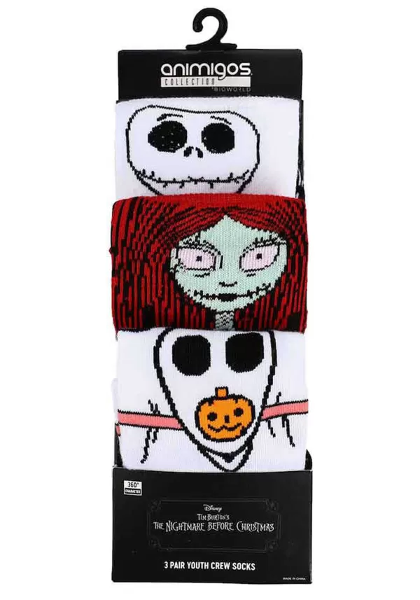 Discount Nightmare Before Christmas 3 Pair Character Socks For Kids Halloween Clothes