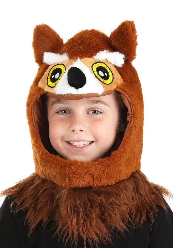 Discount Open Face Owl Costume Hood/Mask Masks