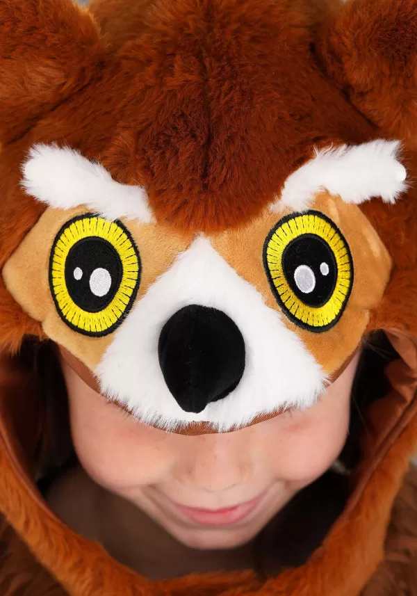 Discount Open Face Owl Costume Hood/Mask Masks