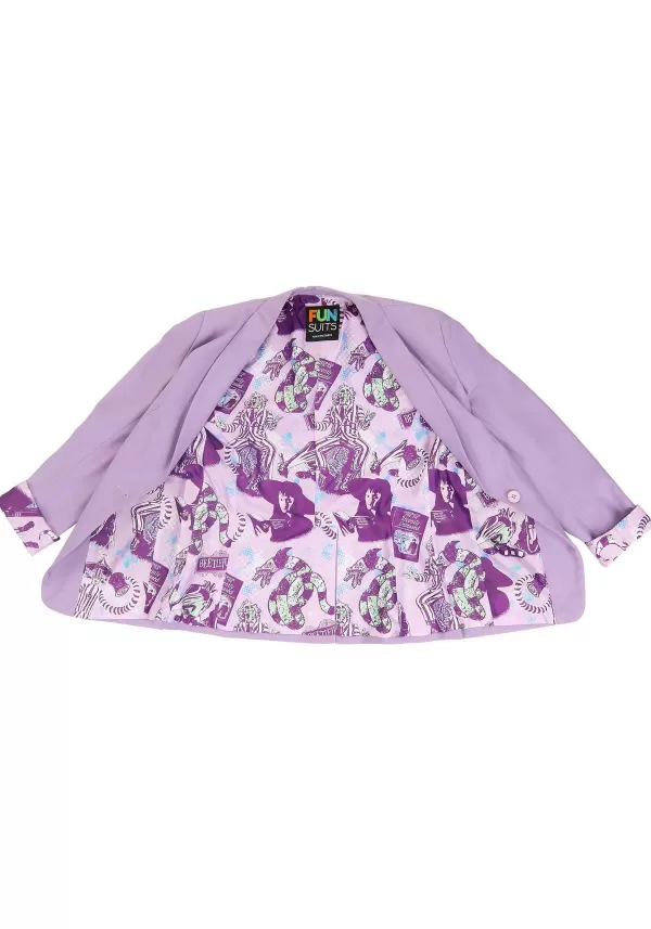 Sale Pastel Beetlejuice Blazer For Women Halloween Clothes