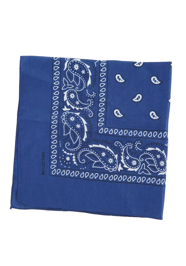 Best Sale Patterned Blue Bandana Headbands