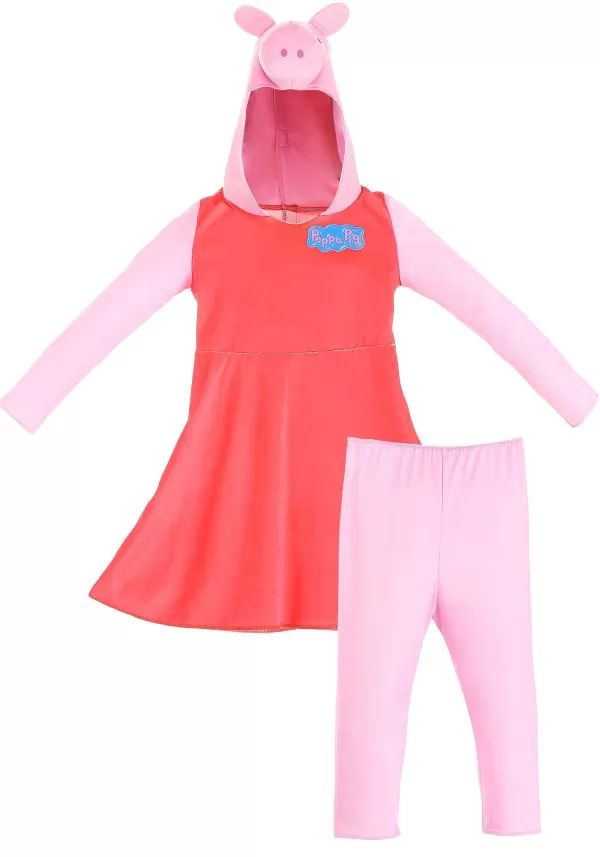 Sale Peppa Pig Girl'S Long Sleeve Costume Girl Costumes