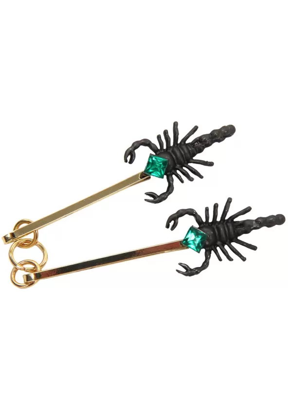 Best Sale Percival Graves Scorpion Costume Collar Pins Costume Jewelry