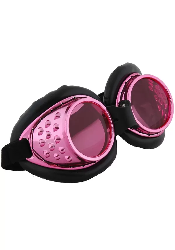 Online Pink & Black | Radioactive Aviator Goggles Glasses / Sunglasses