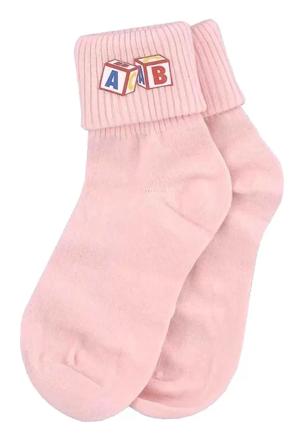 Shop Pink Big Baby Socks For Women Socks / Slippers
