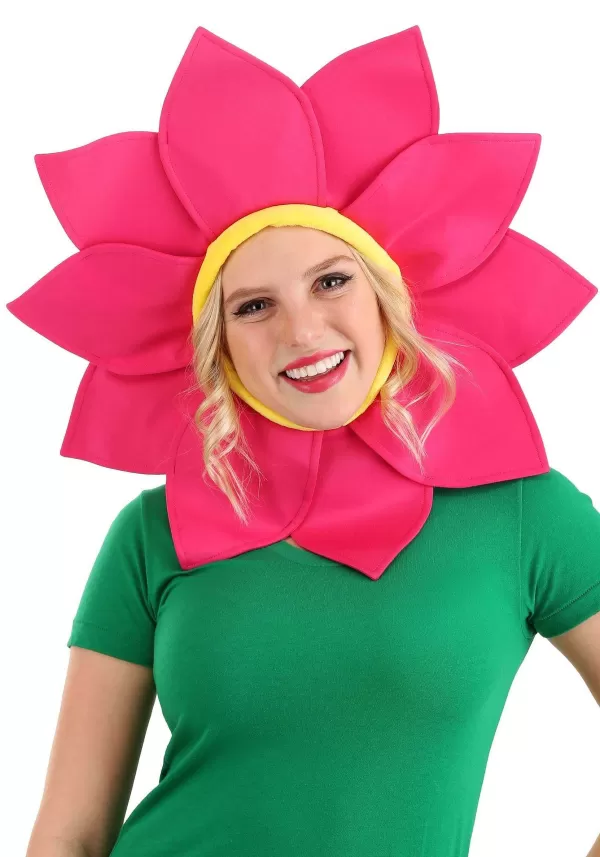 Outlet Pink Daisy Flower Headpiece For Adults Headbands