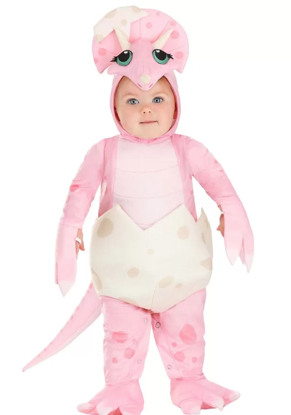 New Pink Hatchling Dinosaur Costume For Infants Baby Costumes