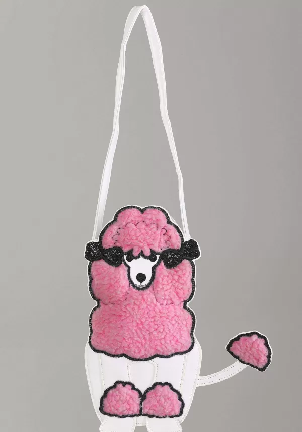 Cheap Pink Purse Shaped Like A Poodle Purses