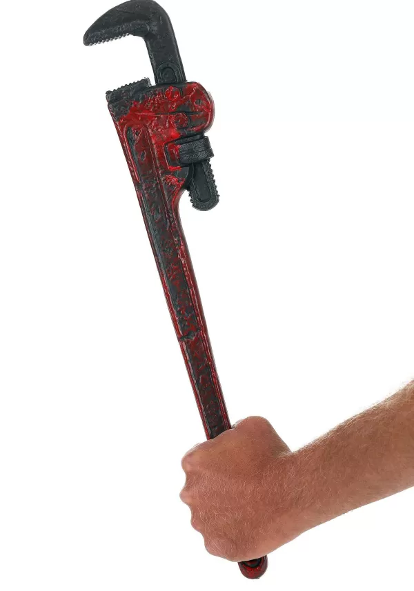 New Pipe Wrench Costume Accessory Toy Weapons