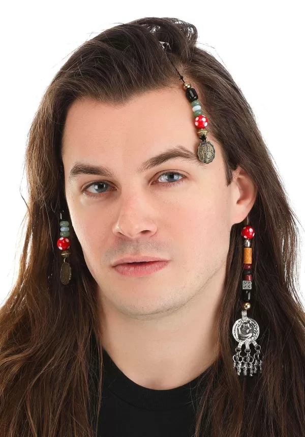 Shop Pirate Beaded Braid Set Accessory Costume Jewelry