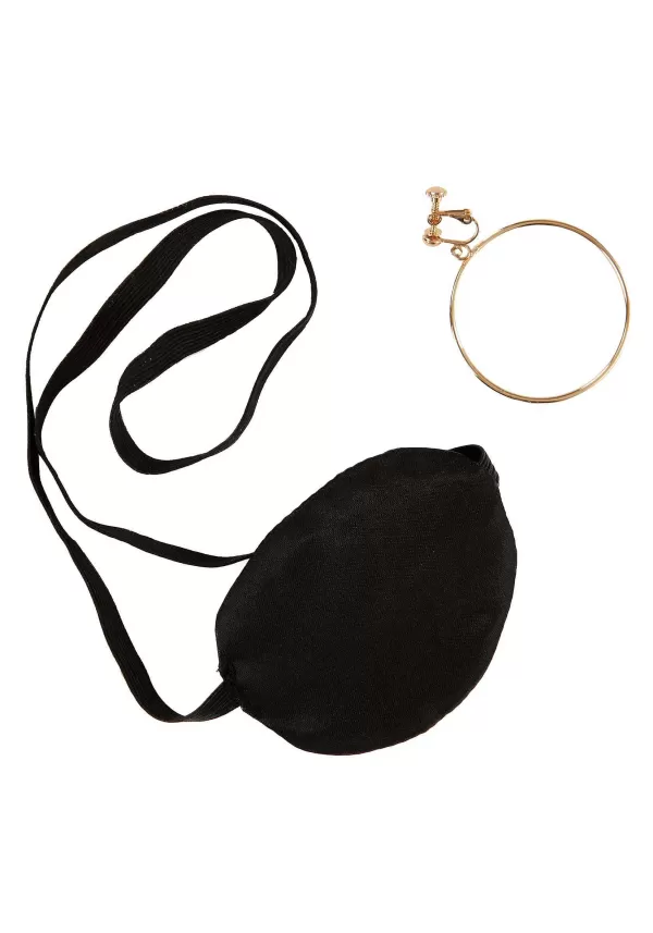 Discount Pirate Eye Patch & Earring Accessory Kit Accessory Kits