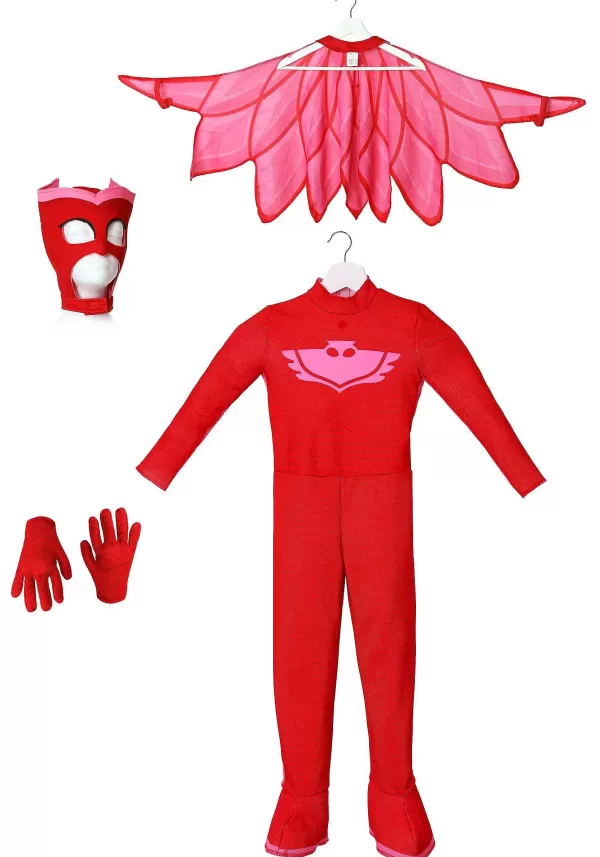 Cheap Pj Masks Deluxe Girls Owlette Costume Girl Costumes