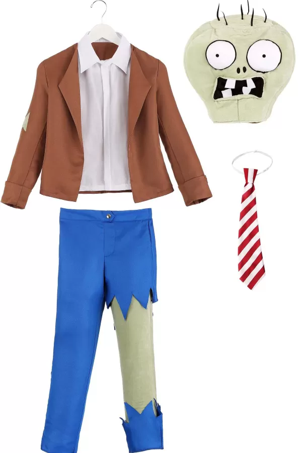 Flash Sale Plants Vs Zombies Zombie Kids Costume Boy Costumes