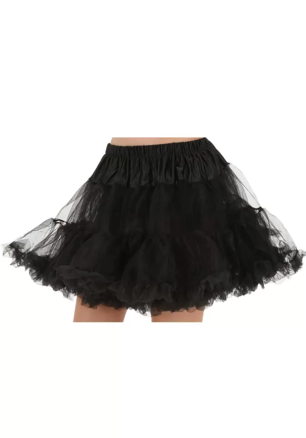 Discount Plus Size Black Petticoat Petticoats