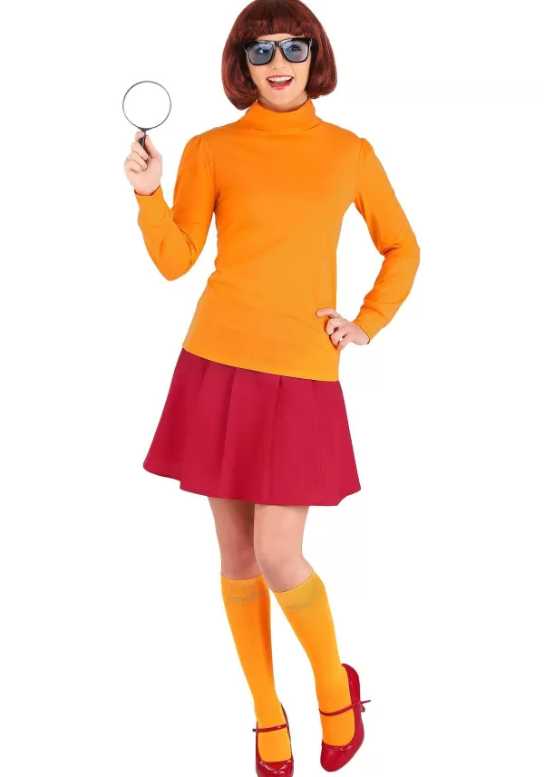 Outlet Plus Size Classic Scooby-Doo Velma Costume Women'S Costumes
