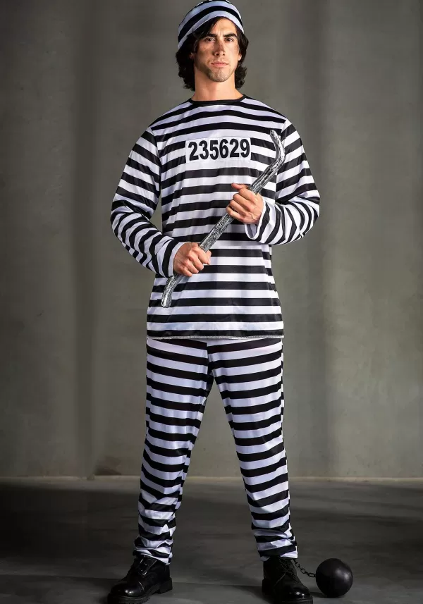 Outlet Plus Size Men'S Prisoner Costume Men'S Costumes