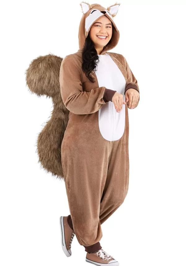 Fashion Plus Size Scampering Squirrel Costume For Women Women'S Costumes