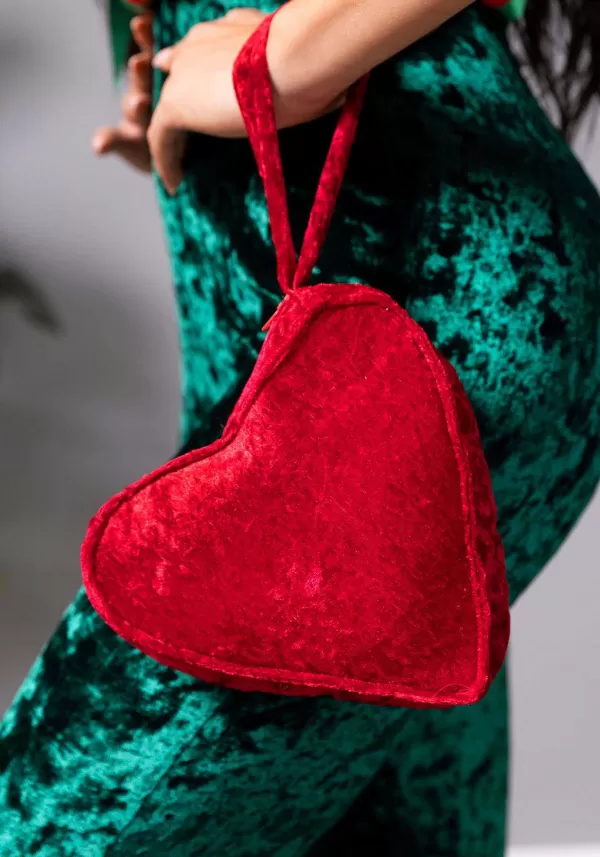 Hot Plush Heart Purse Purses
