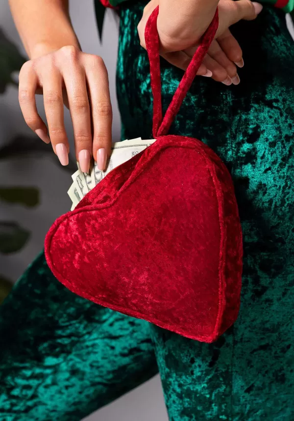Hot Plush Heart Purse Purses