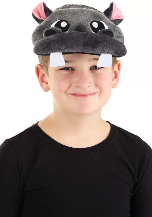 New Plush Hippo Headband Costume Accessory Accessory Kits