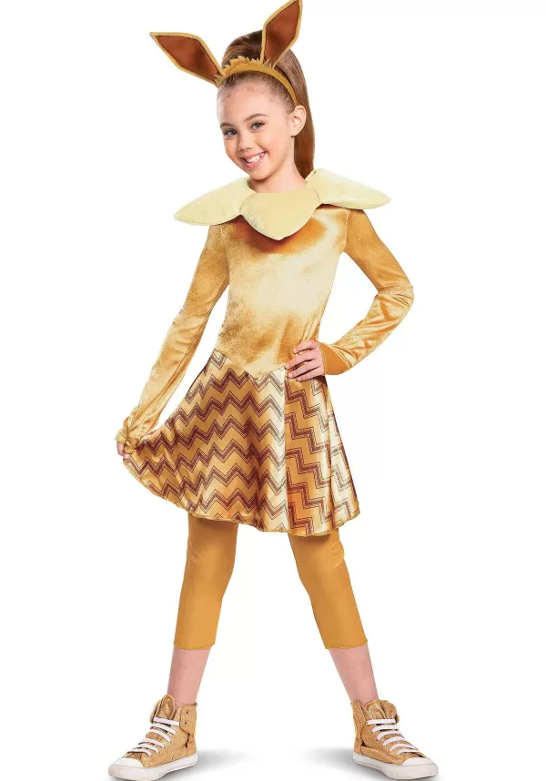 New Pok Mon Deluxe Eevee Costume For Girls Girl Costumes