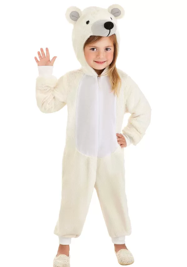 Fashion Polar Bear Costume Onesie For Toddlers Toddler Costumes