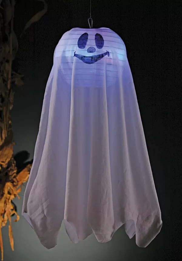 Best Sale Pop-Open Color Change Ghost - Happy Smile Halloween Props