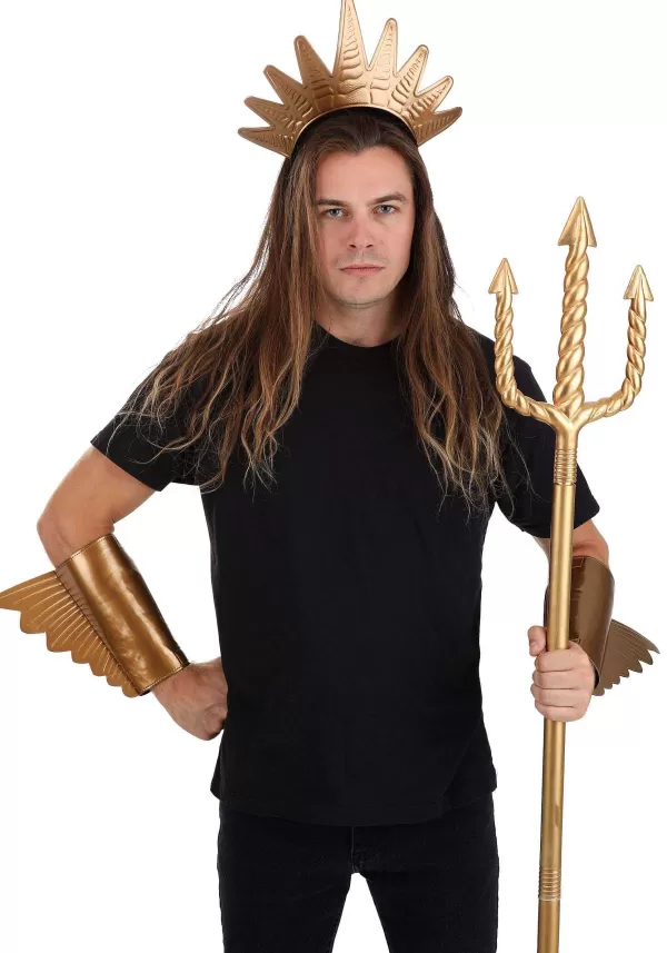Shop Poseidon Costume Kit For Adults Accessory Kits