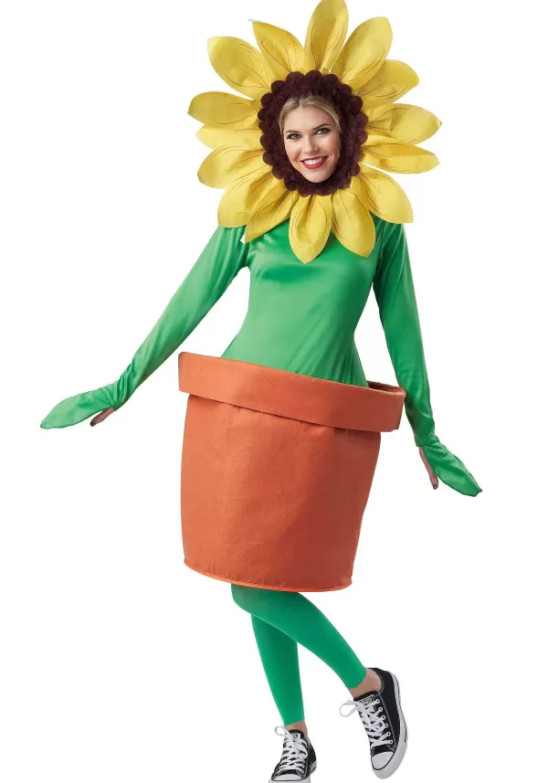 New Potted Flower Costume For Adults Women'S Costumes