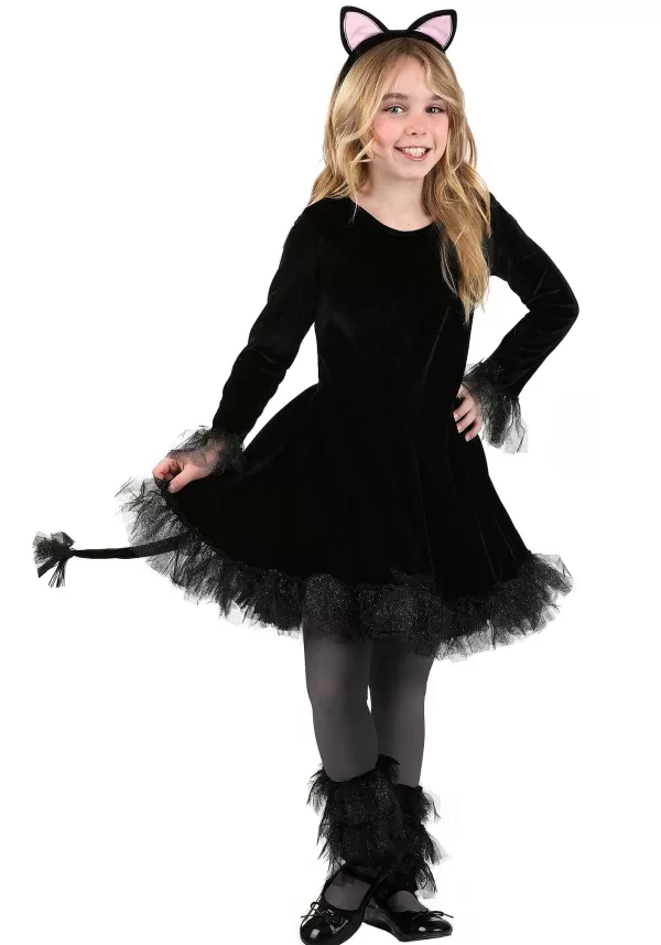 New Precious Black Cat Girl'S Costume Girl Costumes