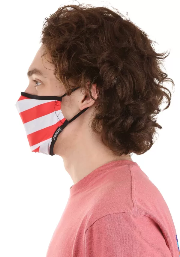 Discount Protective Uncle Sam Fabric Face Covering Mask Face Masks