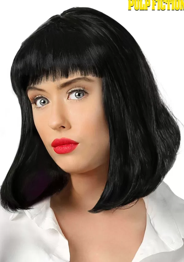 Clearance Pulp Fiction Mia Wallace Wig Wigs
