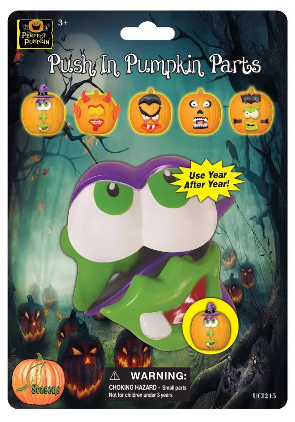 Hot Pumpkin Face Parts Set Pumpkin D Cor
