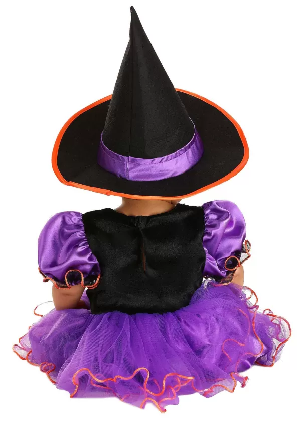 Cheap Purple Ribbon Witch Costume For Infants Baby Costumes