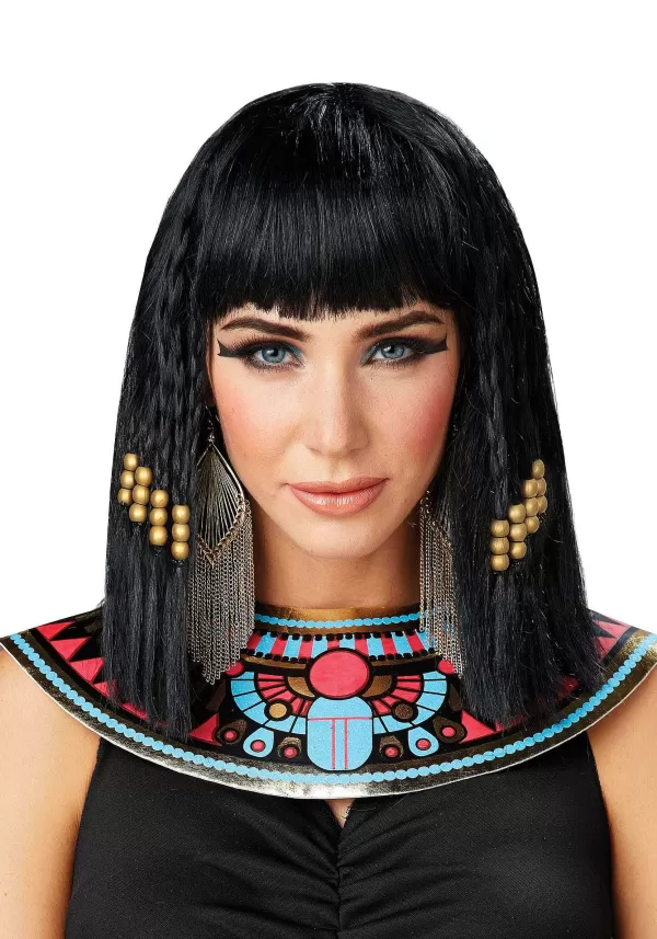 Hot Queen Cleopatra Black Wig For Women Wigs