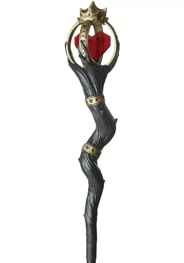 Sale Queen Of Hearts Staff Toy Weapons