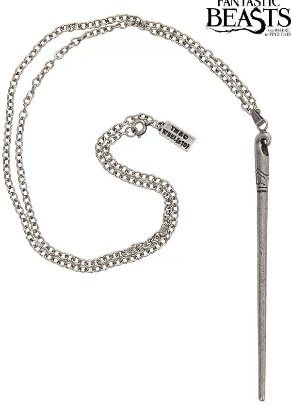 New Queenie Goldstein Wand Necklace Costume Jewelry