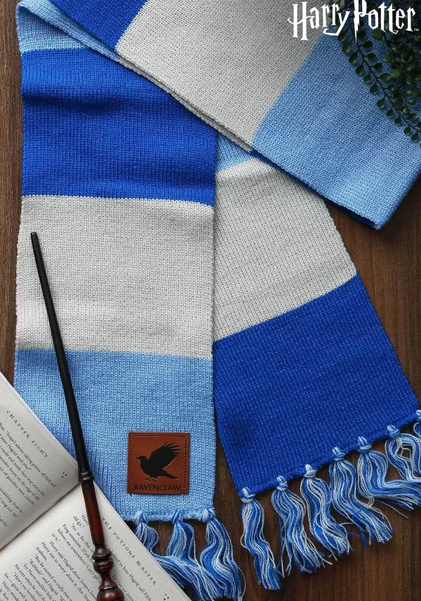 Clearance Ravenclaw House Patch Striped Harry Potter Scarf Scarves